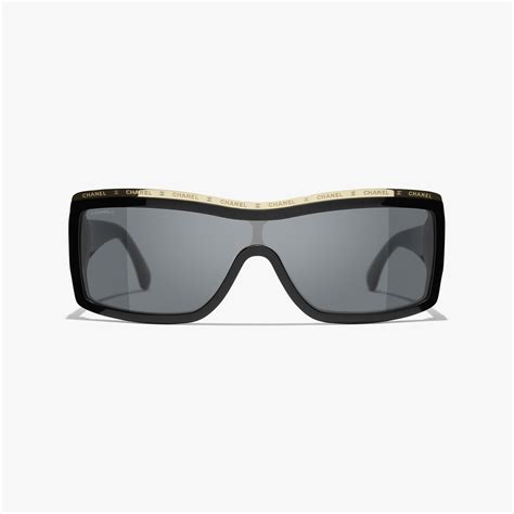 chanel shield logo sunglasses|Eyewear .